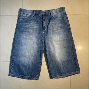 Baggy Blue Jorts For Men Size 36